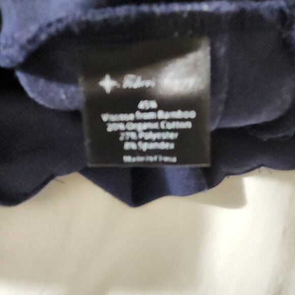 Fishers Finery Women's Ponte Knit Pull-on Boot Leg Work Pant Navy Size SP Career - Picture 14 of 14